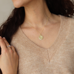 Ketting coin goud